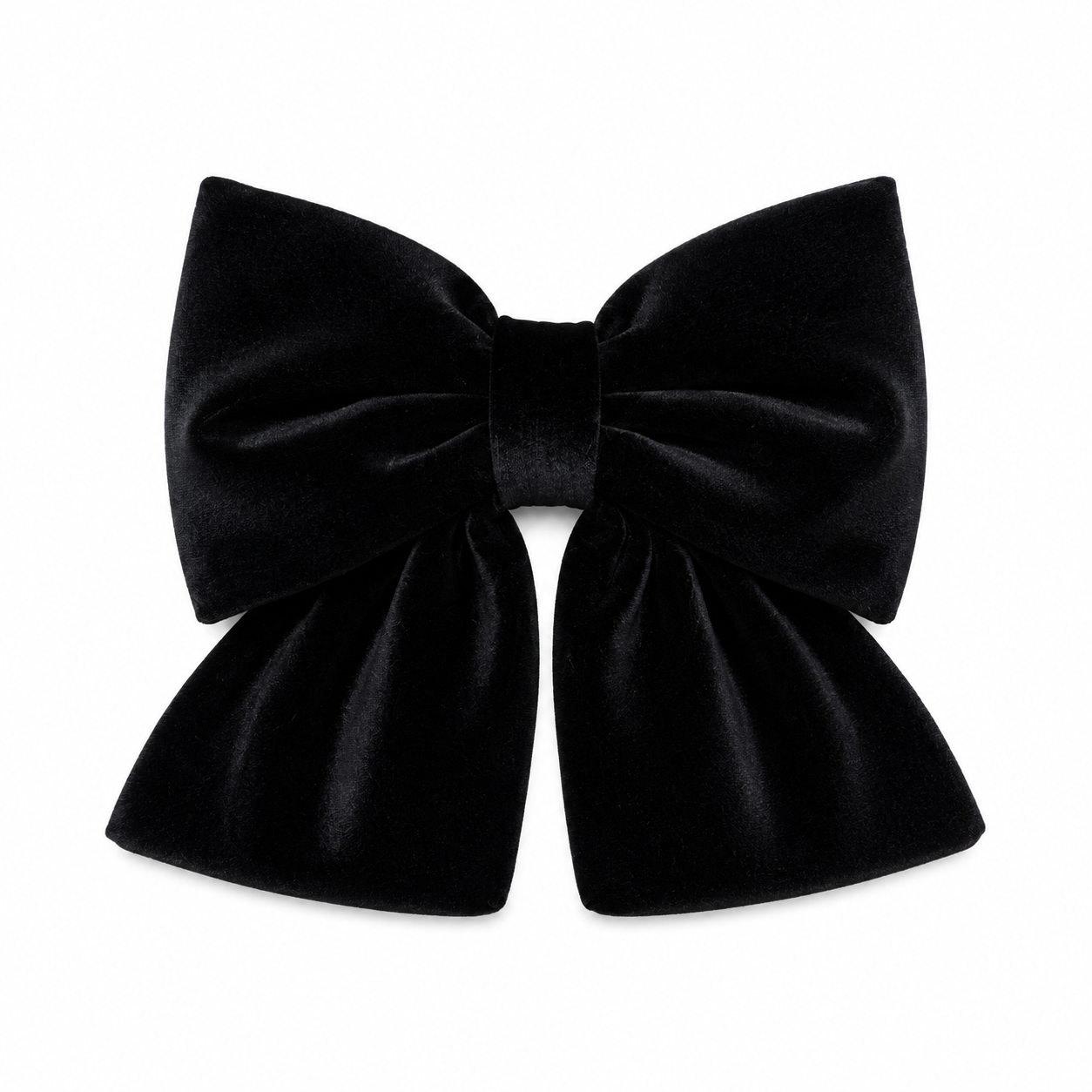 Lazo de terciopelo negro